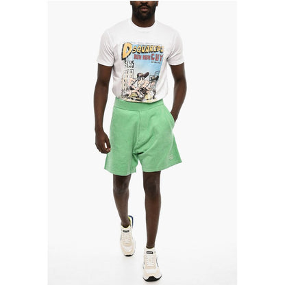 Dsquared² 3 Pockets Terry Cotton Shorts