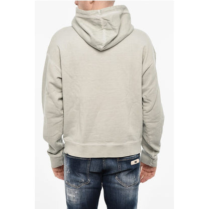 Dsquared² Fleeced-Cotton Hoodie