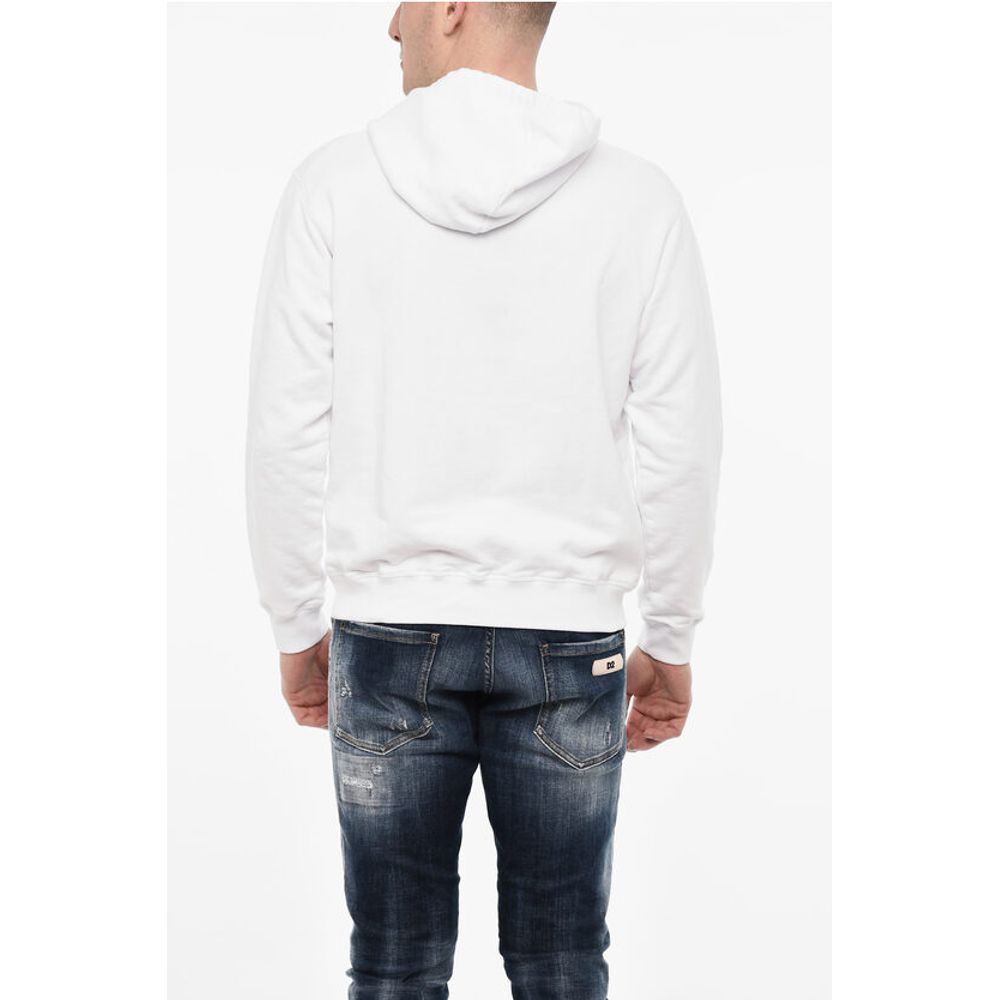 Dsquared² Cotton Hoodie With Maxi Logo