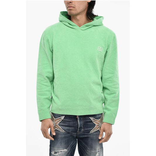 Dsquared² Terry Cotton Hoodie with Monogram