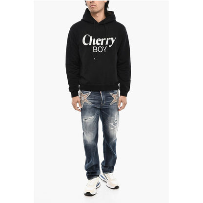 Dsquared² Cotton Hoodie with print