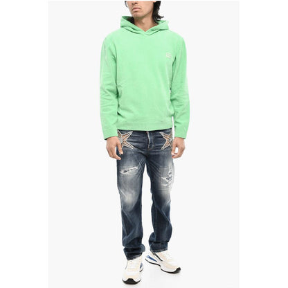 Dsquared² Terry Cotton Hoodie with Monogram
