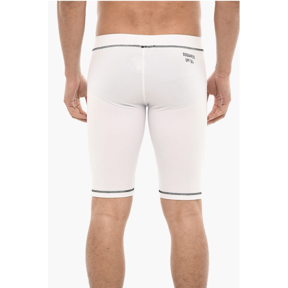 Dsquared² Biker Shorts GOTHIC With Logo Print