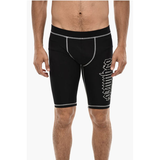 Dsquared² Biker Shorts GOTHIC With Logo Print