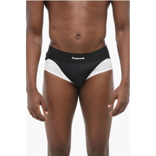 Dsquared² Cotton Blend Slip with Back Cut-out