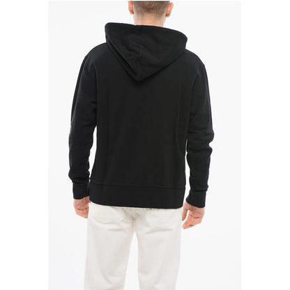 J.W.Anderson Brushed Cotton Hoodie with Embroidered Logo