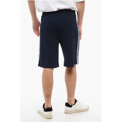 Autry Nylon Blend Shorts with Contrasting Side Bands