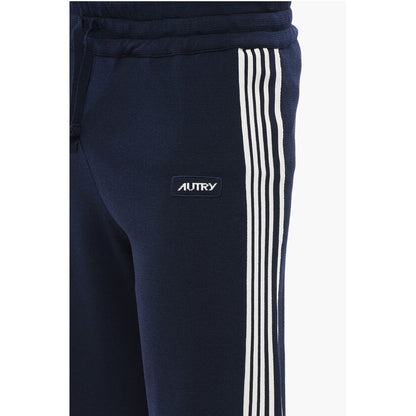 Autry Nylon Blend Shorts with Contrasting Side Bands