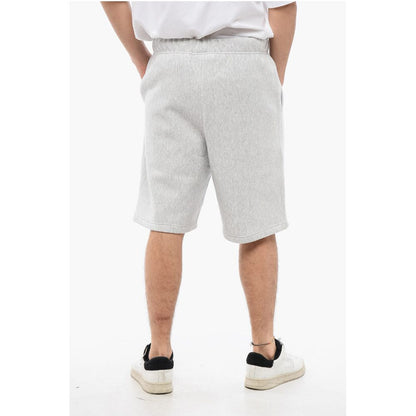 Champion Solid Color Sweat Shorts with Drawstring Waist