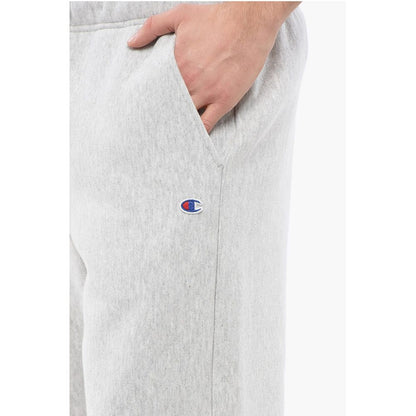 Champion Solid Color Sweat Shorts with Drawstring Waist