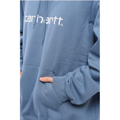 Carhartt Wip Fleeced Cotton Hoodie with Embroidered Logo