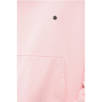 A Paper Kid Cotton Hoodie with Patch Pocket and Pin