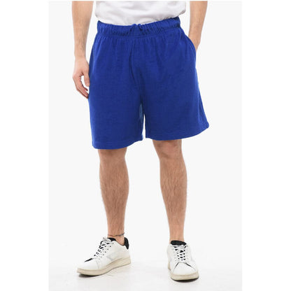 Burberry Terry Cotton Shorts with EKD Print