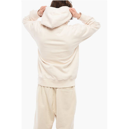 Adidas Fleeced Cotton Hoodie with Patch Pocket