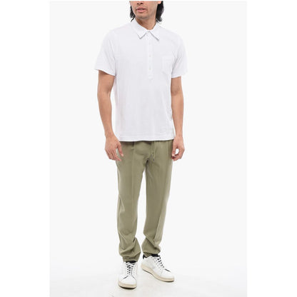 Maciel Lightweight Cotton Polo Shirt with Breast Pocket