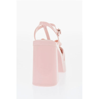 Viktor & Rolf MELISSA Solid Color Rubber PARTY T-Strap Sandals with Bows H