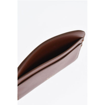 A.P.C. Solid Color Leather Card Holder