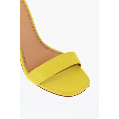 Off-White Leather JUG Sandals Wedge 9 cm