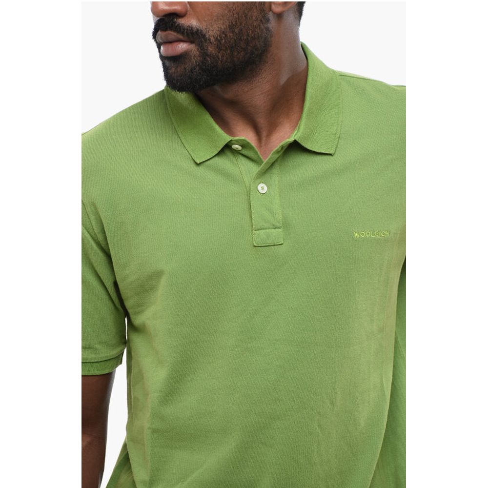 Woolrich Ton-sur-ton Embroidered Mackinack Polo