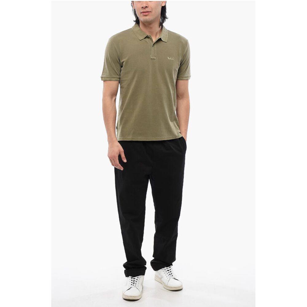 Woolrich Ton-sur-ton Embroidered Mackinack Polo