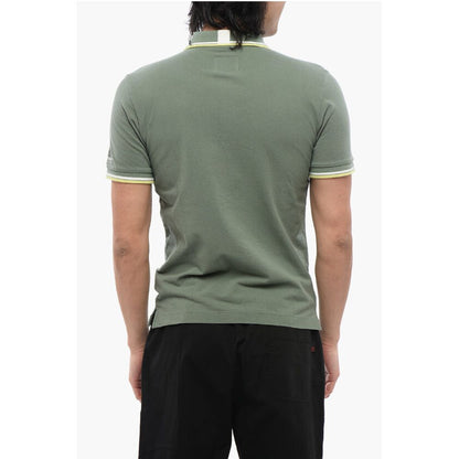 Woolrich PENNY-RICH Piquet Cotton Embroidered Polo
