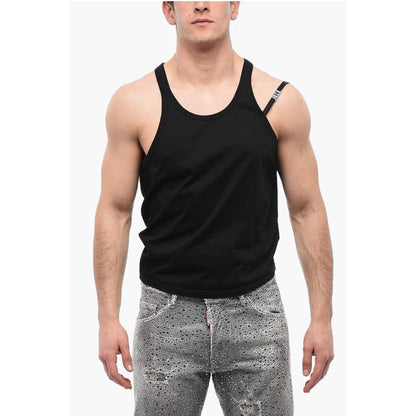 Dsquared² ICON Logoed lace Tank Top