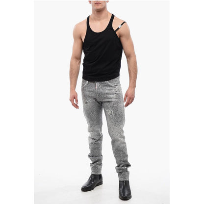 Dsquared² ICON Logoed lace Tank Top
