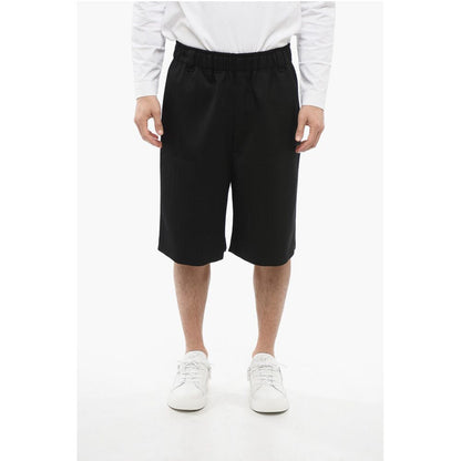 Jacquemus Jacquard Wool JUEGO Shorts with Elastic Waistband