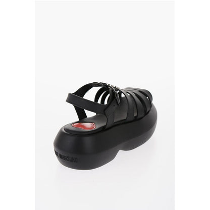 Moschino LOVE Pvc Sandals with Platform 6,5cm