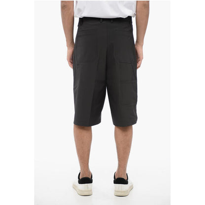 Neil Barrett Multipocketed Straight Leg Stretch Nylon Shorts