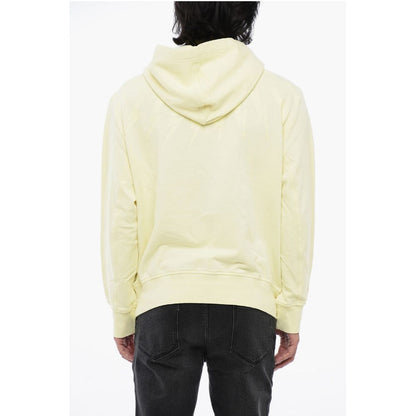 Neil Barrett Brushed Cotton FAIRISLE THUNDERBOLT Hoodie