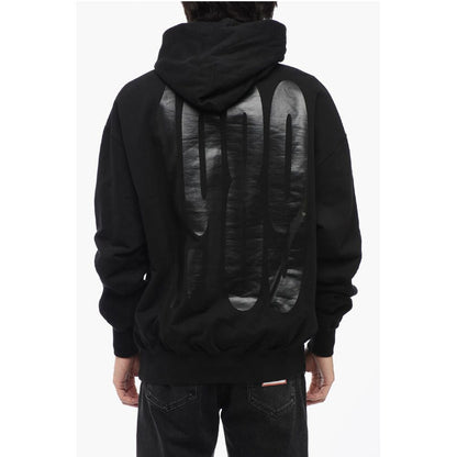 1989 Studio Cotton Hoodie Sweatshirt with Maxi Print