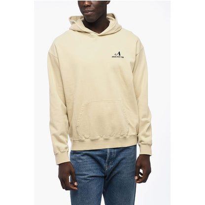 Awake New York Brushed Cotton Hoodie with Embroidered Logo
