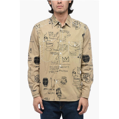 Junya Watanabe Oversized Shirt with Graphic Print