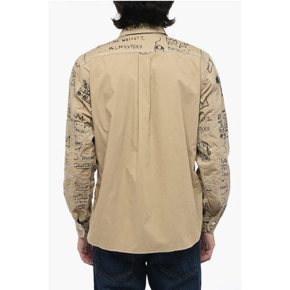 Junya Watanabe Oversized Shirt with Graphic Print