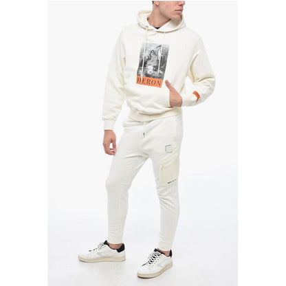 Heron Preston Brushed Cotton Printed Hoodie