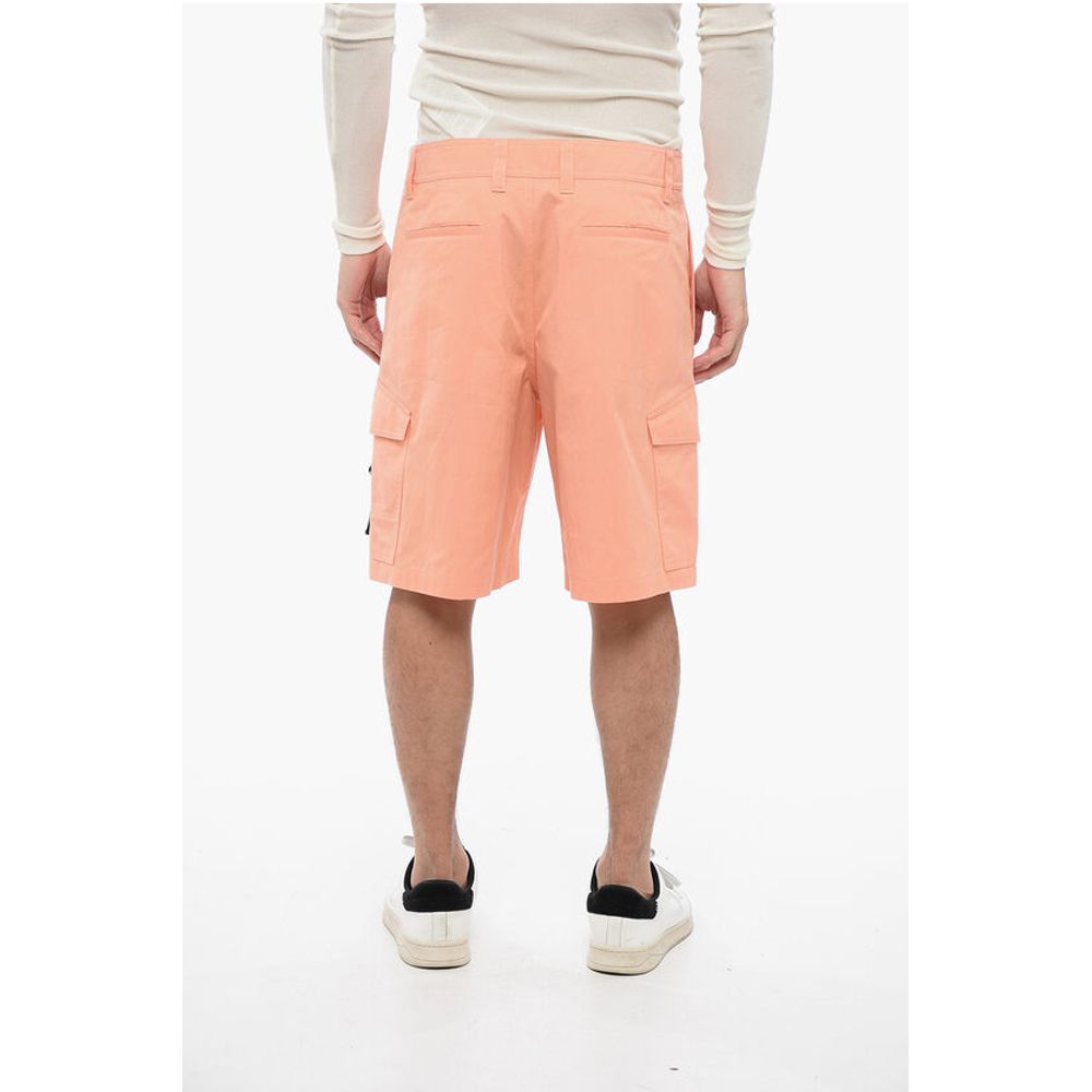 Dior Cotton Blend Cargo Shorts with Safety Details