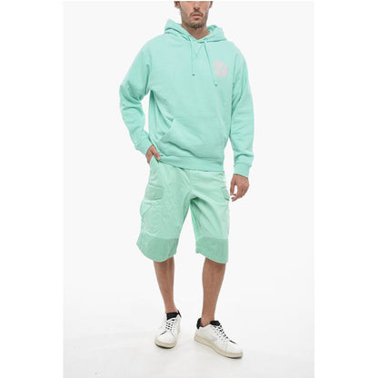 Objects IV Life Printed Brushed Cotton Hoodie