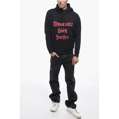 Dsquared² Fleeced Cotton GOTHSURFER Hoodie