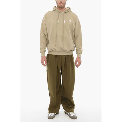 1989 Studio Brushed Cotton Hoodie with Contrasting Logo