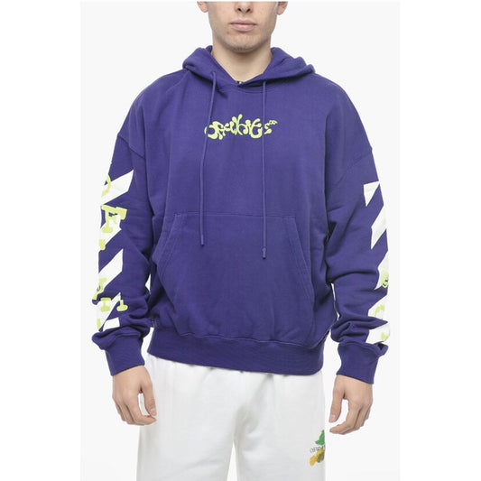 Off-White SEASONAL Boxy Sweatshirt OPPOSITE ARROW with Hood
