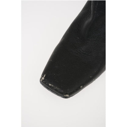 Maison Margiela MM6 Vintage Effect Leather Ankle Boots