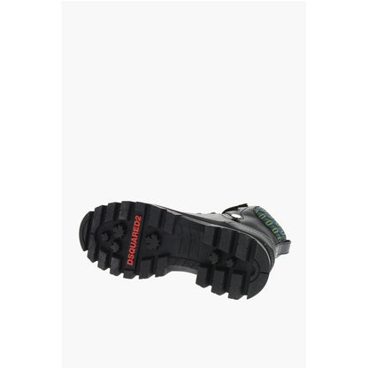 Dsquared² Trecking Boots with Monogram Fabbric Inserts