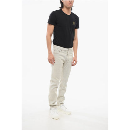 Etro Skinny Fit Denims with Logoed Back Pocket 18cm