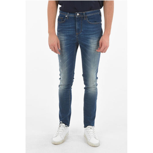 Neil Barrett THE GODFATHER OF DENIM Regular Waist Skinny Fit Jeans 16cm