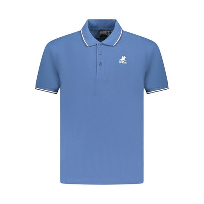 U.S. Grand Polo Blue Cotton Men Polo Shirt