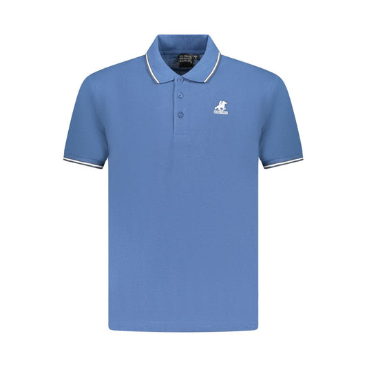 U.S. Grand Polo Blue Cotton Men Polo Shirt