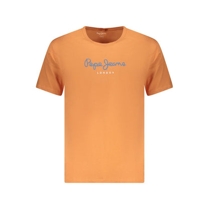 Pepe Jeans Orange Cotton T-Shirt