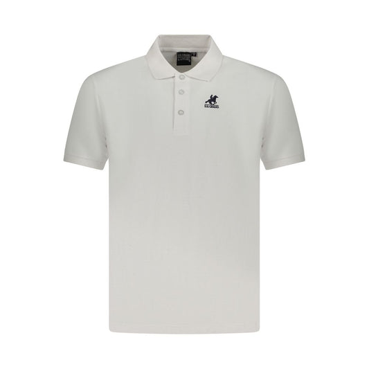 U.S. Grand Polo White Cotton Men Polo Shirt