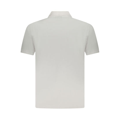 U.S. Grand Polo White Cotton Men Polo Shirt